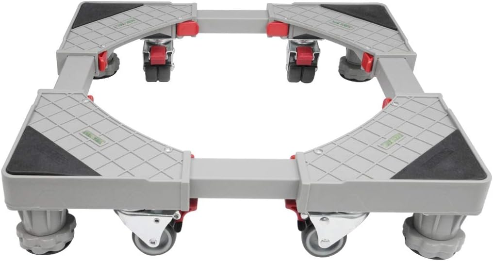 Fridge stand Adjustable Dolly Laundry Pedestal Telescopic