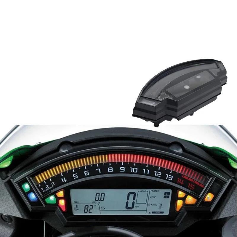 メーター オートバイ部品マイレージメーターカバー、For Kawasaki ZX-10 ZX10R