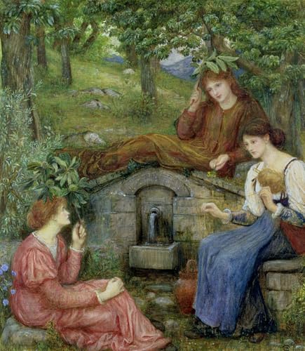 Toile murale de Marie Spartali Stillman une invitation à la poésie dans votre salon