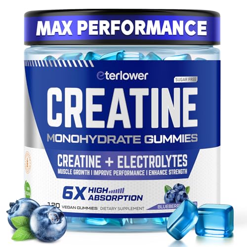 Eterlower Creatine Monohydrate Gummies 5g