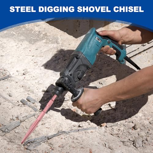 Cincel rascador de suelo de acero forjado de 28 cm resistente al desgaste continuo 6