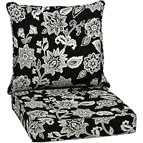 Arden Selections Outdoor Deep Seat Cushion Set Cover