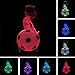 Produktbild Neue Weihnachtsmeditation Denken Fußball Fußball Kunst Neuheit 3D LED Nachtlicht USB Tischlampe Kinder Geburtstagsgeschenk Nachttisch Dekoration