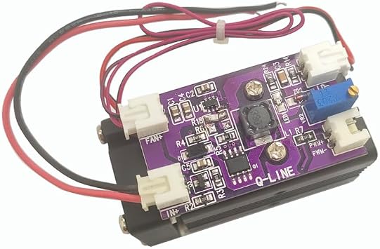 12V Green Diode Lasers 532nm Laser Module Dot with TTL 0-30KHZ & Fan Cooling - Long Time Working