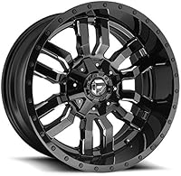 Fuel Off-Road Sledge Gloss Black w/Milled Accent Wheels 20 In 20x10 -18 D59520001747