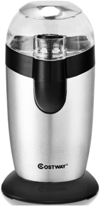 Electric Coffee and Spice Grinder, Stainless Steel, 2.8oz Capacity