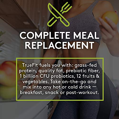 RSP TRUEFIT - Protein Powder Meal Replacement Shake, Grass-Fed, Organic Real Food, Probiotics, MCT Oil, Non-GMO, Gluten Free, No Artificial Sweeteners, 4 LB Vanilla - Thumbnail 6