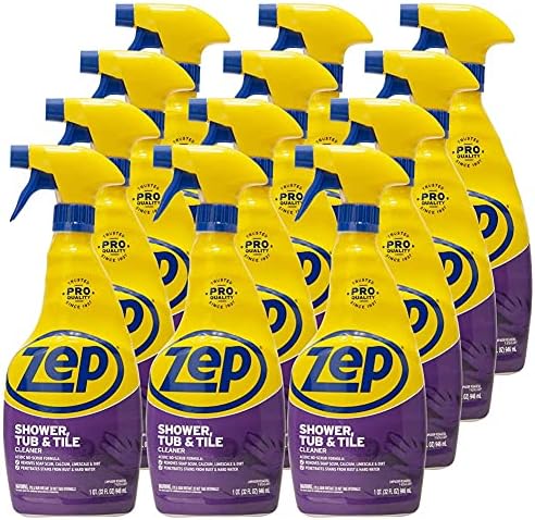 Zep Shower Tub and Tile Cleaner - 32 oz (Case of 12) - ZUSTT32PF ...