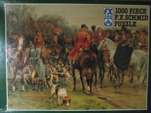 A Winter's Morning 1000 Piece F.X. Shmid Jigsaw Puzzle