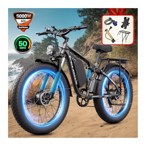 FENGQS 5000W Dual Motor Ebike