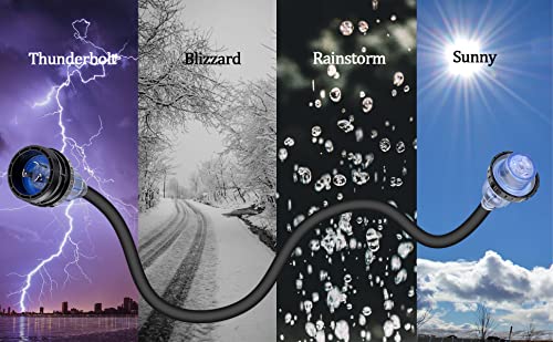 S7 30A 125V Boat Accessories With Threaded Ring ，25 Feet 30A 125V Marine Shore Power Cordsets With Led #TOP4