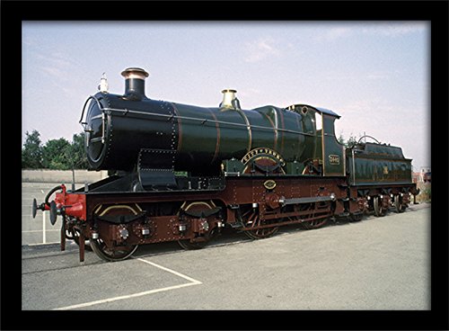 Pyramid International City of Truro Framed Print Memorabilia, Multi-Colour, 30 x 40 cm