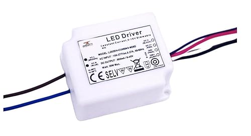 Miniatura 14 de Ironsmith Lighting Products Controlador LED con transformador de atenuación Triac, entrada de CA eficiente de 120 voltios, convertible, 12 voltios