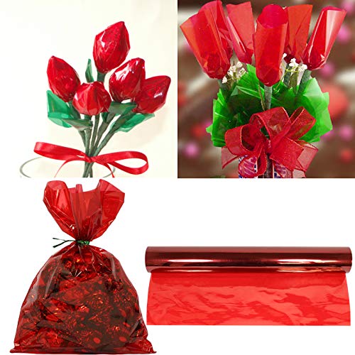 Anapoliz Cellophane Wrap Roll Red thumb #2