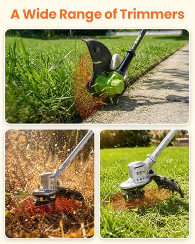 10 Päckchen Ersatz Rasentrimmer Spule Funktioniert Mit Worx Alle Rasentrimmer Mit 20V,1.65mm Durchmesser und 3m LäNge Fadenspule,EnthäLt 8 PäCkchen Rasentrimmer Faden und 2 PäCkchen Kappendeckel