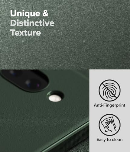 Image of Ringke Onyx Compatible with Google Pixel 9a Case Cover Rugged Flexible Durable Anti-Slip TPU Protection Shockproof Pixel 9a Back Cover - Dark Green
