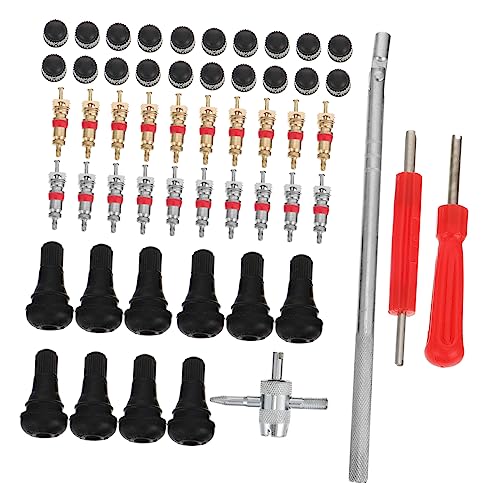 PRETYZOOM 1Set Tire Core Removal Tool Kit Durable Valve Stem Installation Accessories for Complete Tire Repair Tools for Efficient Snap Valve Replacement