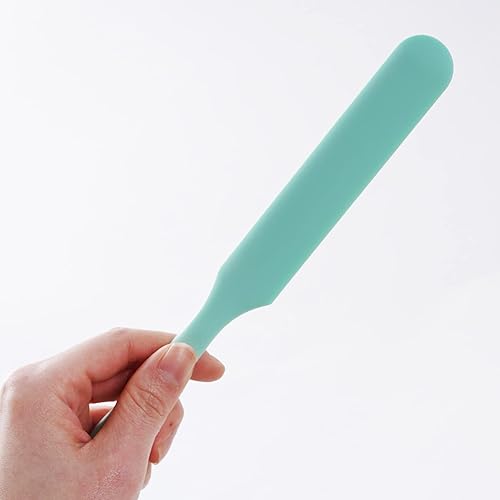 Miniatura 4 de Juego de 4 espátulas de silicona resistentes al calor para crema y mantequilla espátulas mezcladoras de masa antiadherente herramienta de cocción