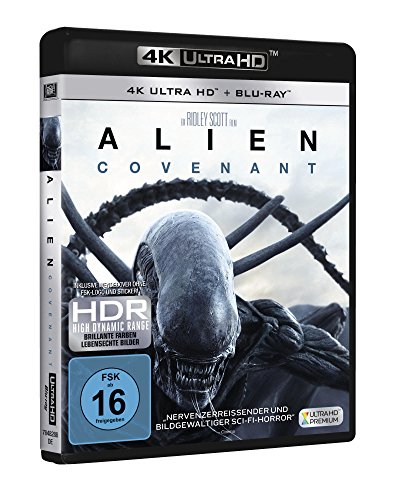 Alien: Covenant – 4K Blu-ray (UHD + Blu-ray Disc)