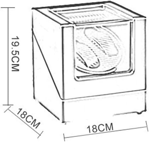Watch Winders Watch Winder, Automatic Rotating Piano Paint Ultra Quiet 2 Epitope Shake Table Electric Motor Box Five-Speed Mode Mechanical Watches Winding Boxs Watch Box