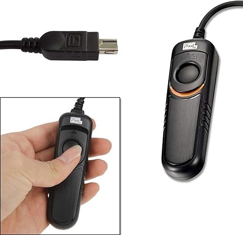 Miniatura 4 de Pixel Cable de liberación del obturador del mando a distancia DC2 Cable de control remoto para cámaras Nikon reemplaza el cable remoto Nikon MC-DC2