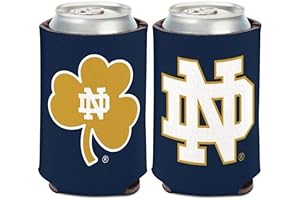 Notre Dame Fighting Irish Reusable Can Cooler Sleeves Keep Your Drinks Cold