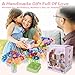 Flower Bouquet Craft Kit for Girls, Arts and Crafts Toys for Kids Ages 4-8, DIY Educational Flower Making Set, Birthday Gifts for 4 5 6 7 8 9 Year Old Girls, Mess-Free Creative Preschool Activity Toy