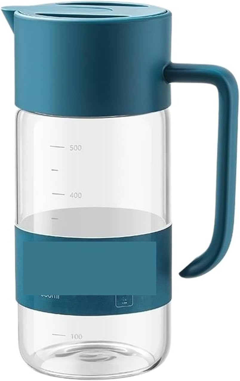 550ml Glass Oil Sprayer - 2-in-1 Cooking Oil Dispenser & Mister with Portion Control for Even Spraying(Gray)