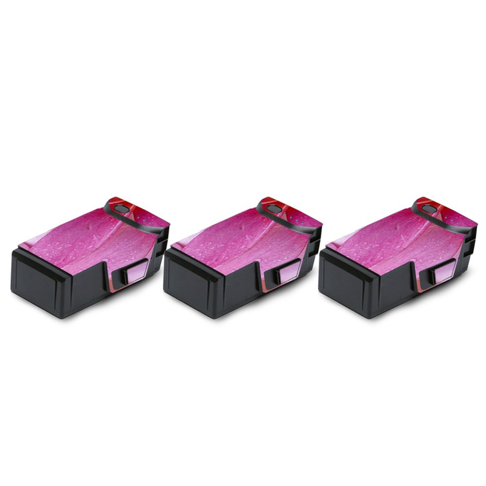 MightySkins Skin Compatible with DJI Mavic Air Drone - Flowers | Battery (3 Pack) | Protective, Durable, and Unique Vinyl Decal wrap Cover | Easy to Apply, Remove, and Change Styles | Made in The USA