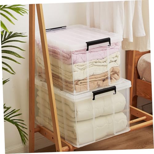 Organisateur de rangement avec couvercle pour ranger le linge et les accessoires - 7