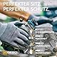 Gebol Multi Flex Eco | Arbeitshandschuhe mit Noppen | Nitrilhandschuhe für einen sicheren Griff | Für Herren | Größe L (Gr 9) | Grau | 1 Paar