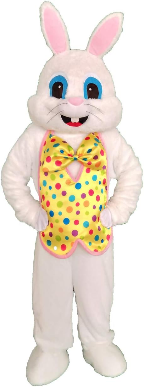 Funny Easter Bunny Bugs Rabbits Mascot Costume Adult Halloween Costume