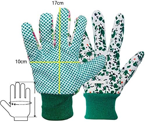 Gardening Gloves Ladies Small Size (2 Pairs) Women Garden Glove Small Floral Garden Gloves Set Light Work Ladies Garden Glove Small