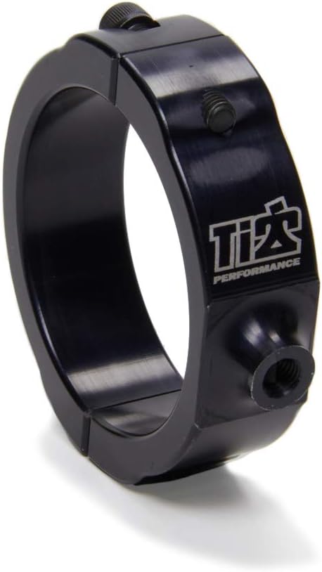 Axle Clamp, Aluminum, Black Anodize, 2-1/2 in Axle Tube, Steering Stabilizer- Each