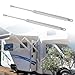 X AUTOHAUX 2 Pcs 15 Inch 10Ib/45N Silver Tone Lift Supports Struts Shocks Gas Spring Universal for RV Car Truck Boat Window Cabinet Door Cover Lids