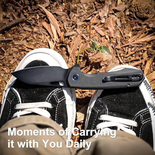 Image of REMETTE RT-CAMEL Folding Pocket Knife, 3.1 inch D2 Steel Blade, G10 Handle