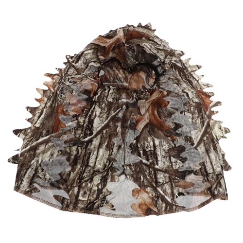 POPETPOP Cagoule Camouflage Chasse Masque De Camouflage 3 Pièces Facial Camouflé Facial à Section Mince De Chasse Green