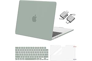 MOSISO Compatible with MacBook Air 13 inch Case 2024 2023 2022