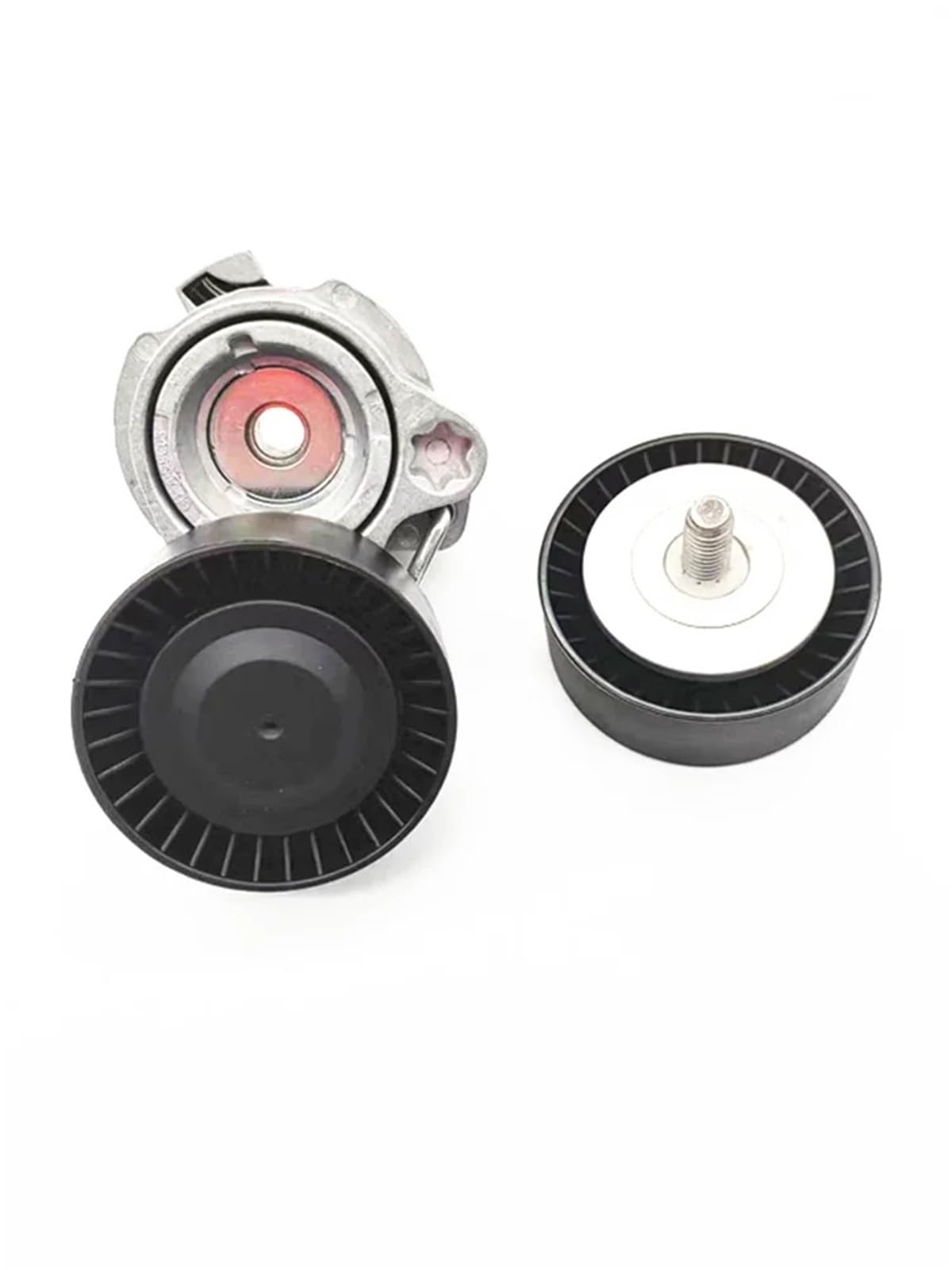 Conjunto de polea tensora de Correa de transmisión para BMW N62 OEM 11287549588 11287549557 11287631817 6PK1548 Polea guía tensora de Correa de Motor