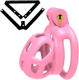 Jaula de gimnasio transpirable para correr de color rosa con tirantes fijos elásticos (XS) X861