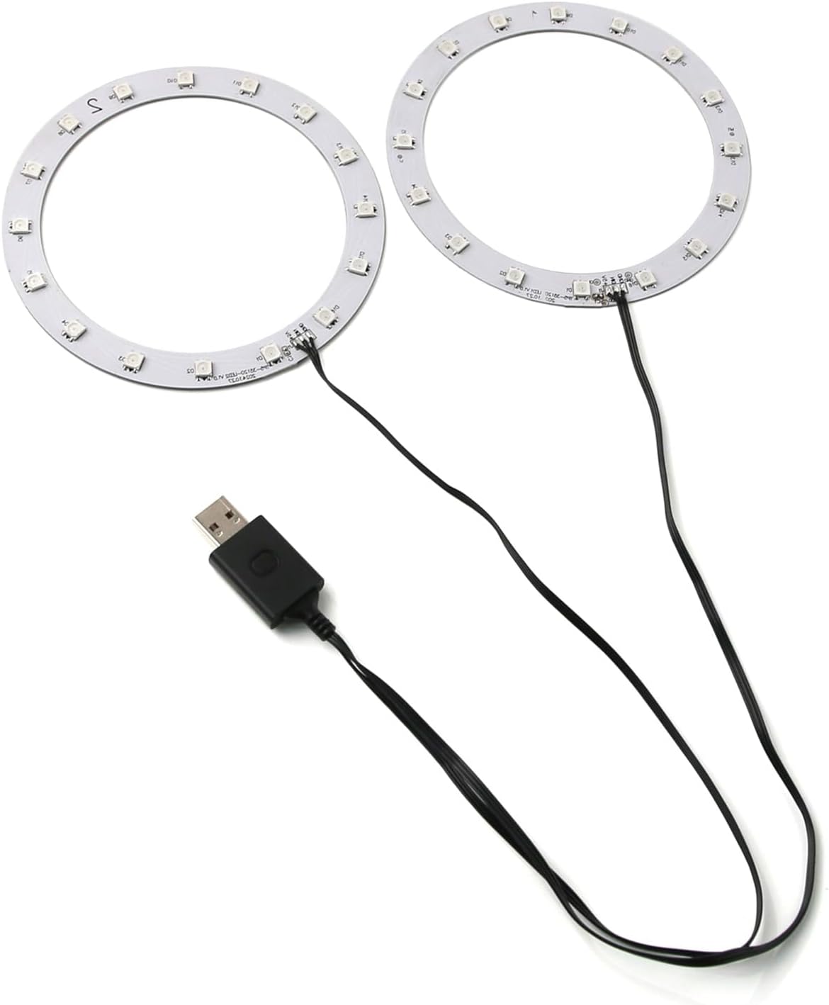 High Sensitivity LED Light Rings Circles Strips for Console Immersive Gaming Atmospheres Immersive Play Low Energy Atmospheres Lights