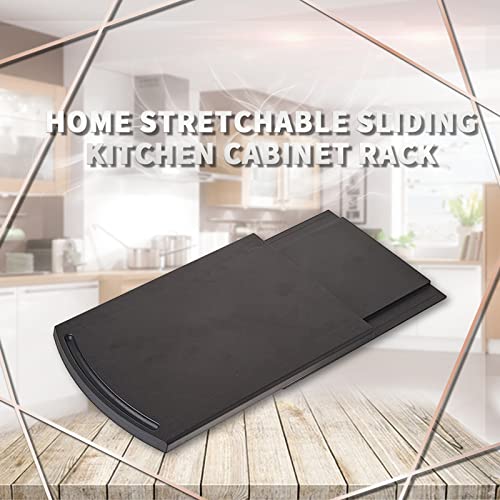 2 Pack Deslizante Cafeteira Bandeja Grande Bancada Deslizante Bandeja Para Under Cabinet Espresso Ma