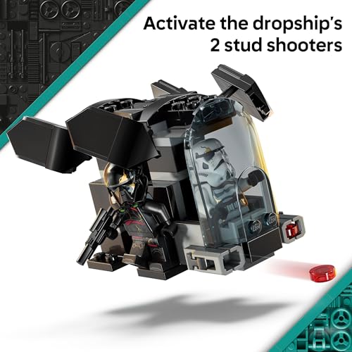 LEGO Star Wars Death Trooper & Night Trooper Battle Pack Kids Toy - Building Set for Pretend Play - Ahsoka Series Model Kit for Boys and Girls, Ages 6+ - Birthday Gift Idea for Movie Fans -75412 - image 3