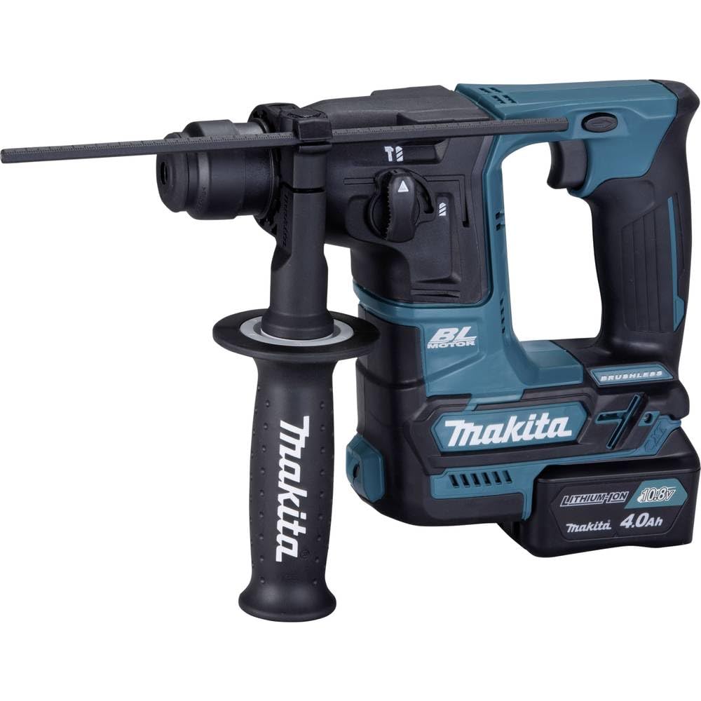 Makita Blue Hr166dsmj 12V Max Li-Ion Cxt Brushless Rotary Hammer Complete With X 4.0 Ah Li-Ion Batteries And Charger Supplied In A Makpac Case, Size 2