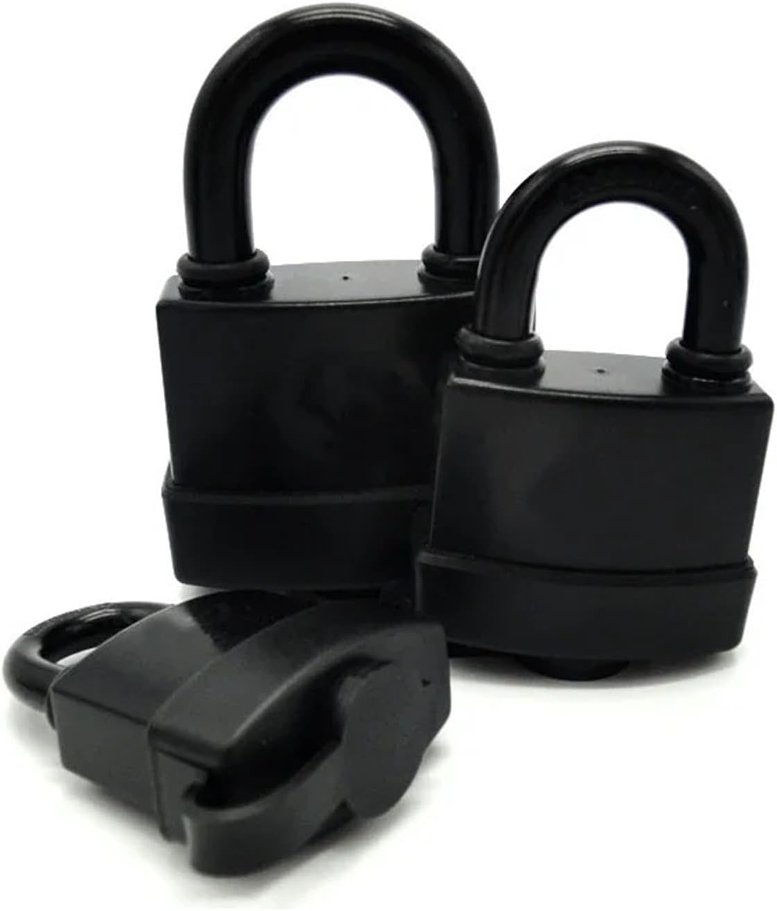 Padlock Key Lock for Outdoor Gate Door Equipment Cabinet Boat Yacht Hardware MS425 1Pcs(40mm Same Key Long)