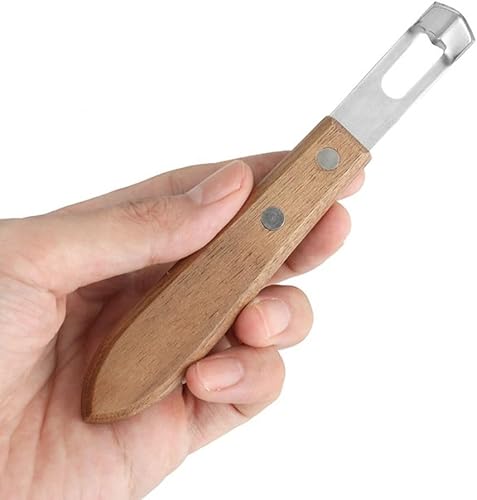 Miniatura 3 de Pelador de frutas, 1 unidad, rallador de queso, cóctel, queso, cítricos, limón, verduras, zanahoria, acero inoxidable, mango de madera, triturador