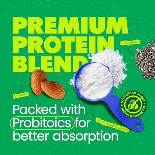 Image of Yogabar Highest Protein Oats 350g | Fruits Nuts Seeds | 23g Protein | Complete Protein Blend Whey + Soy | With Probiotics for Better Absorption | Fiber-Rich | Helps in Weight Management