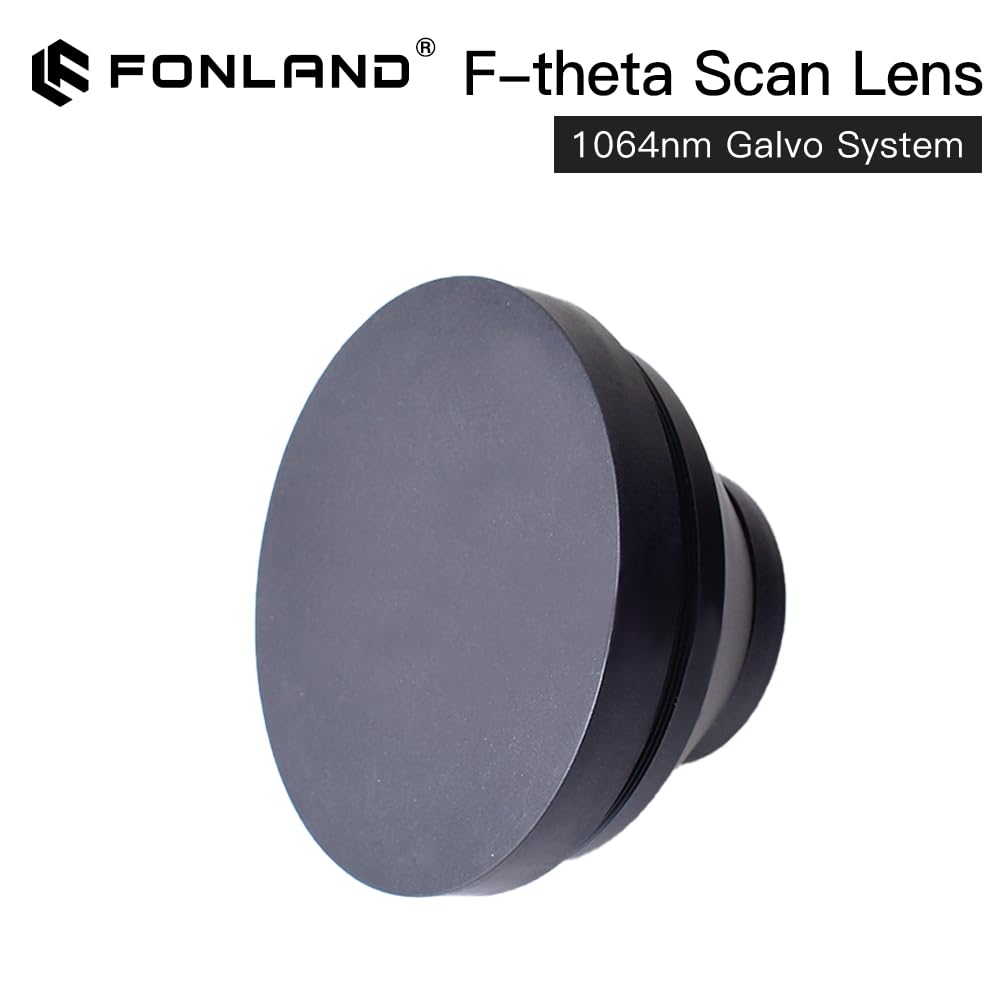 F Theta Scan Objektiv 110x110-F160, Ersatzteil für Feldlinsen mit F-Theta-Scan-Objektiv für Glasfasermarkierungsmaschine 1064 nm (M85)