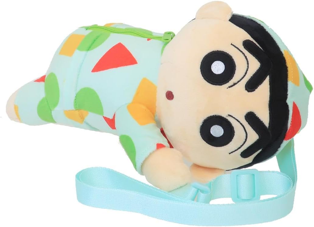 SK Japan Crayon Shin-chan Amaenbo Shoulder Pouch (Pajama)