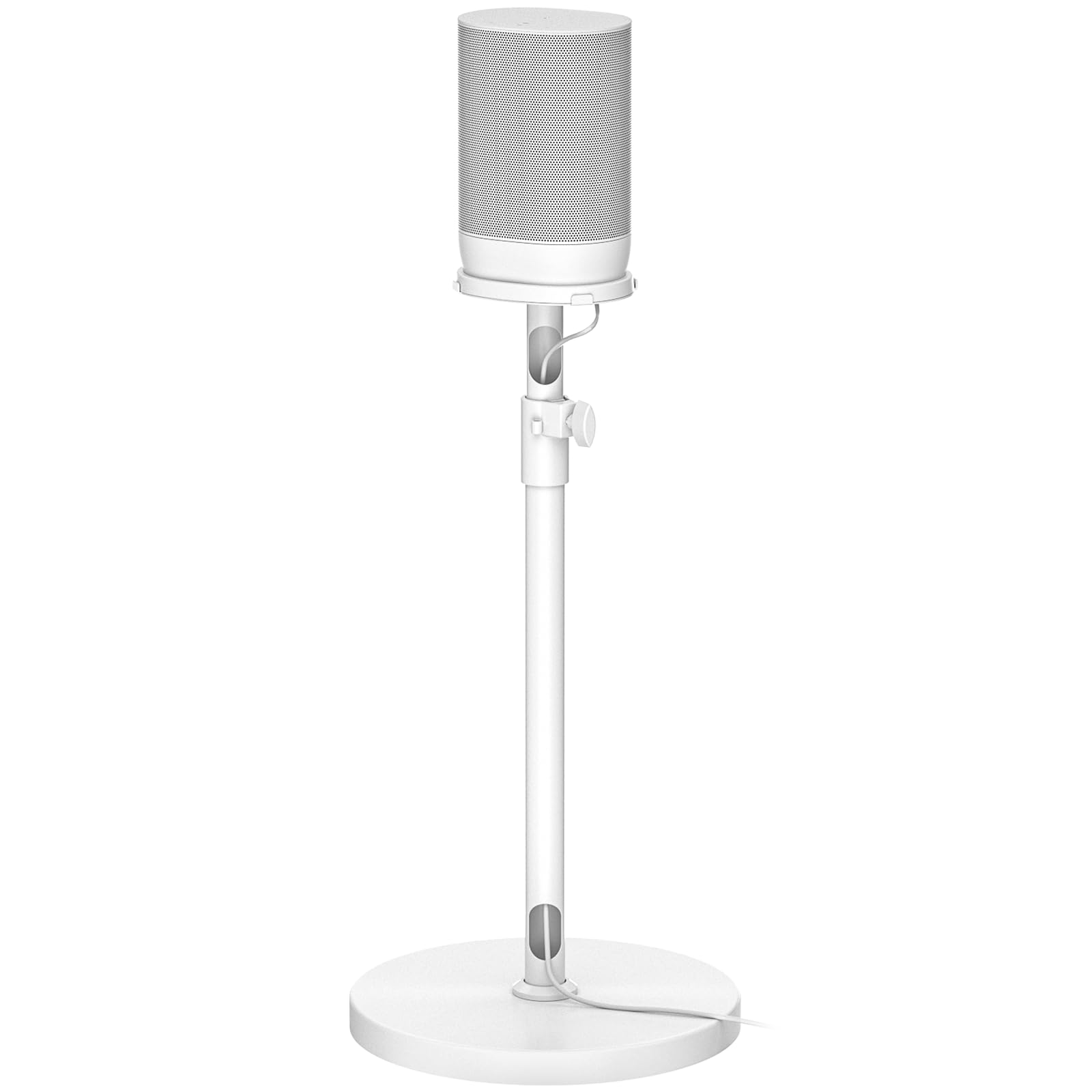 Floor Speaker Stand for Sonos Move and Sonos Move 2 Stand, 1-Pack White